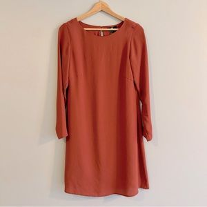 H&M Basic Rust Dress